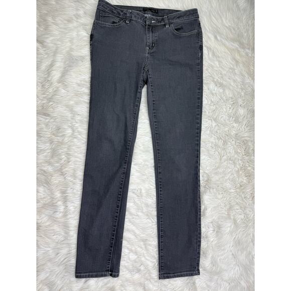 Prana Kayla Fitted Performance Jeans Gray Size 10 Organic Cotton Outdoor - Picture 3 of 10